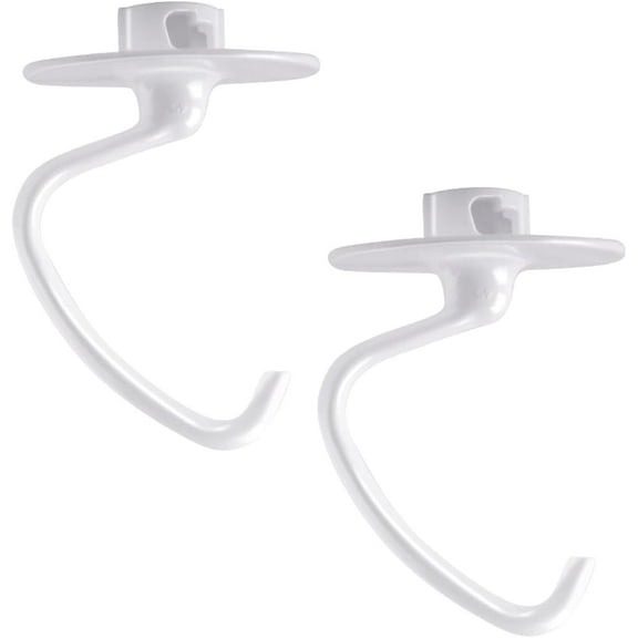 Scaroo K45DH Stand Mixer Coated 4.5 QT Dough Hook for KitchenAid 2-Pack