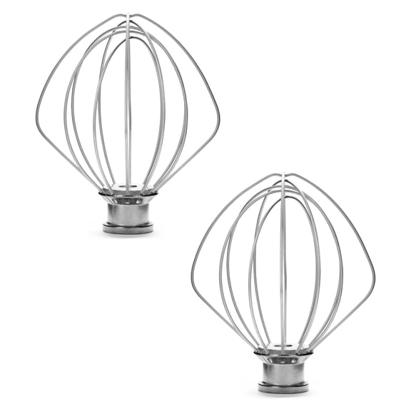 Scaroo K45WW Wire Whip Compatible With KitchenAid Replaces With 4162163 2-PACK