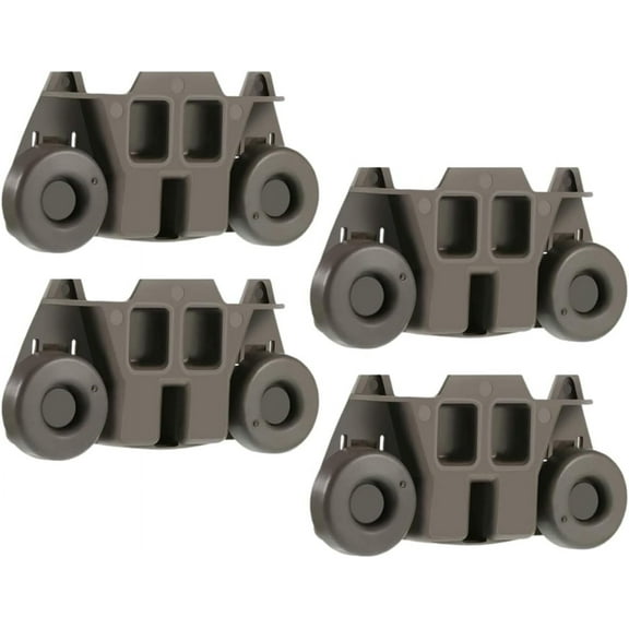 Scaroo W10195416 Dishwasher Wheel Assembly Whirlpool PS117221 4-Pack