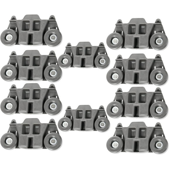 Scaroo W10195416V Dishwasher Wheel Dish Rack Roller for Maytag 10-Pack