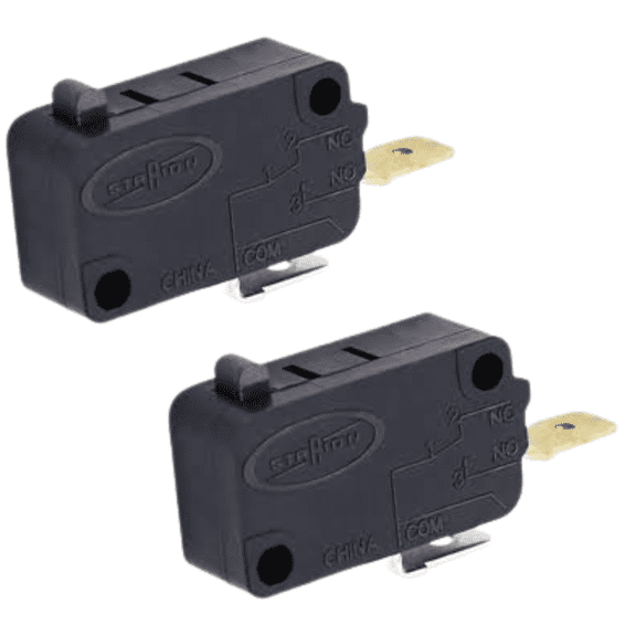 Scaroo W10211974 Microwave Interlock Micro Door Switch Compatible with 8206352,AP4358023 2-PACK