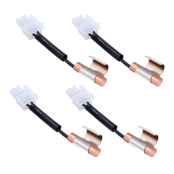 Scaroo W10383615 Refrigerator Thermistor With Clip Whirlpool 4-Pack