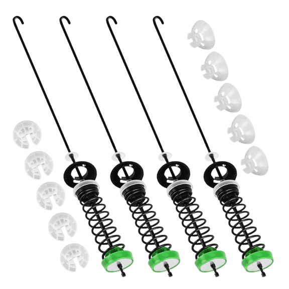 Scaroo W11130362 Washer Suspension Rod Kit For Maytag, Whirlpool MVWC565FW2 4-PCS