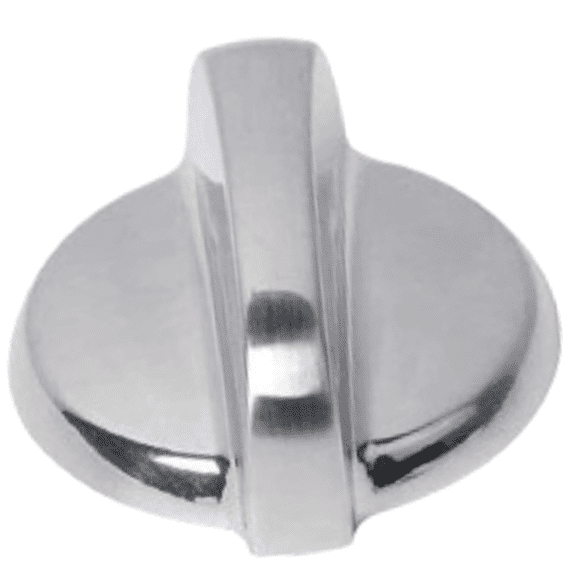 Scaroo WB03T10284 Range Cooktop Control Knob Brushed Silver AP4346312