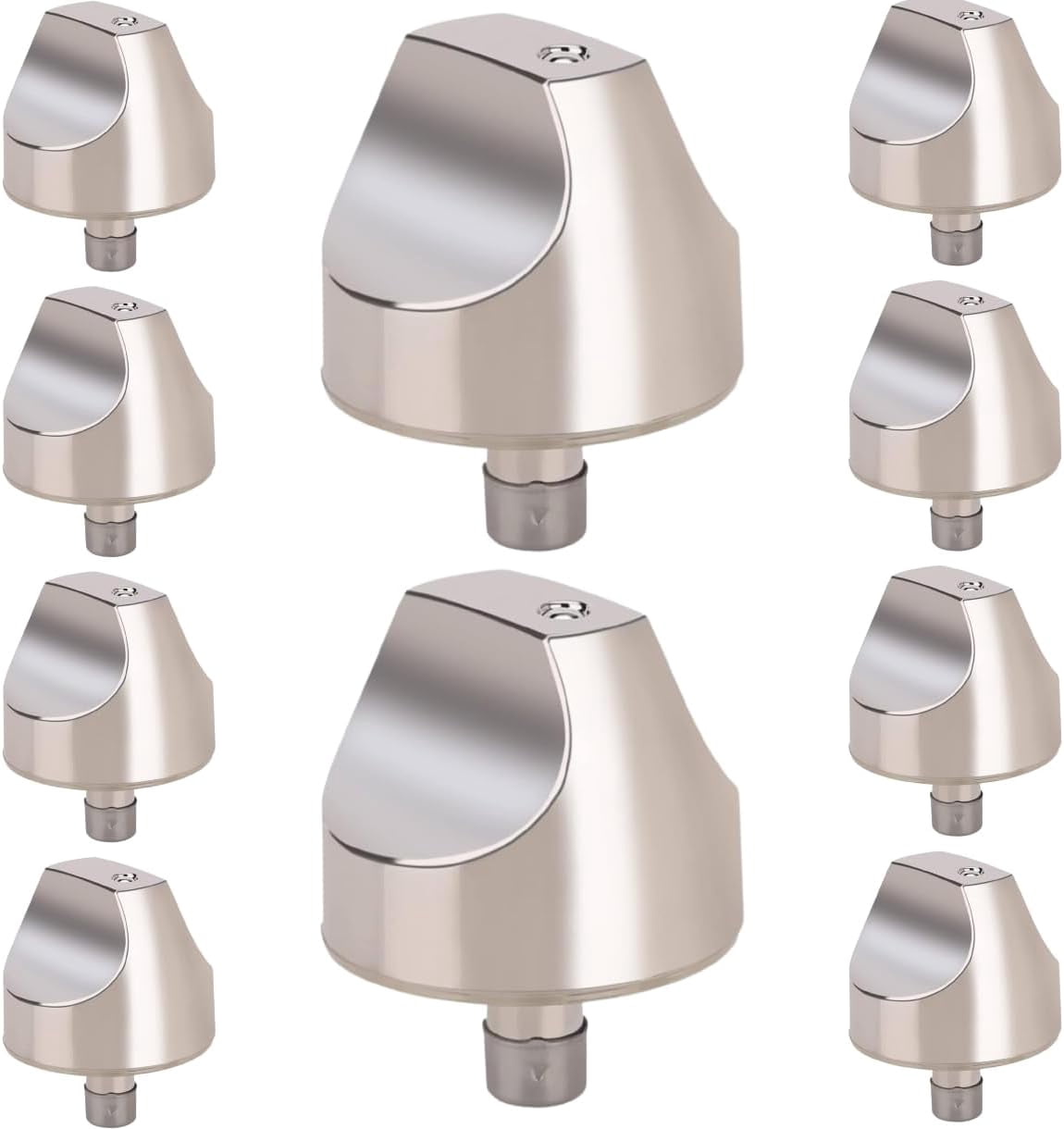 Scaroo WB03T10329 Cooktop Burner Knob Replaces with WB03X32194 10-Pack