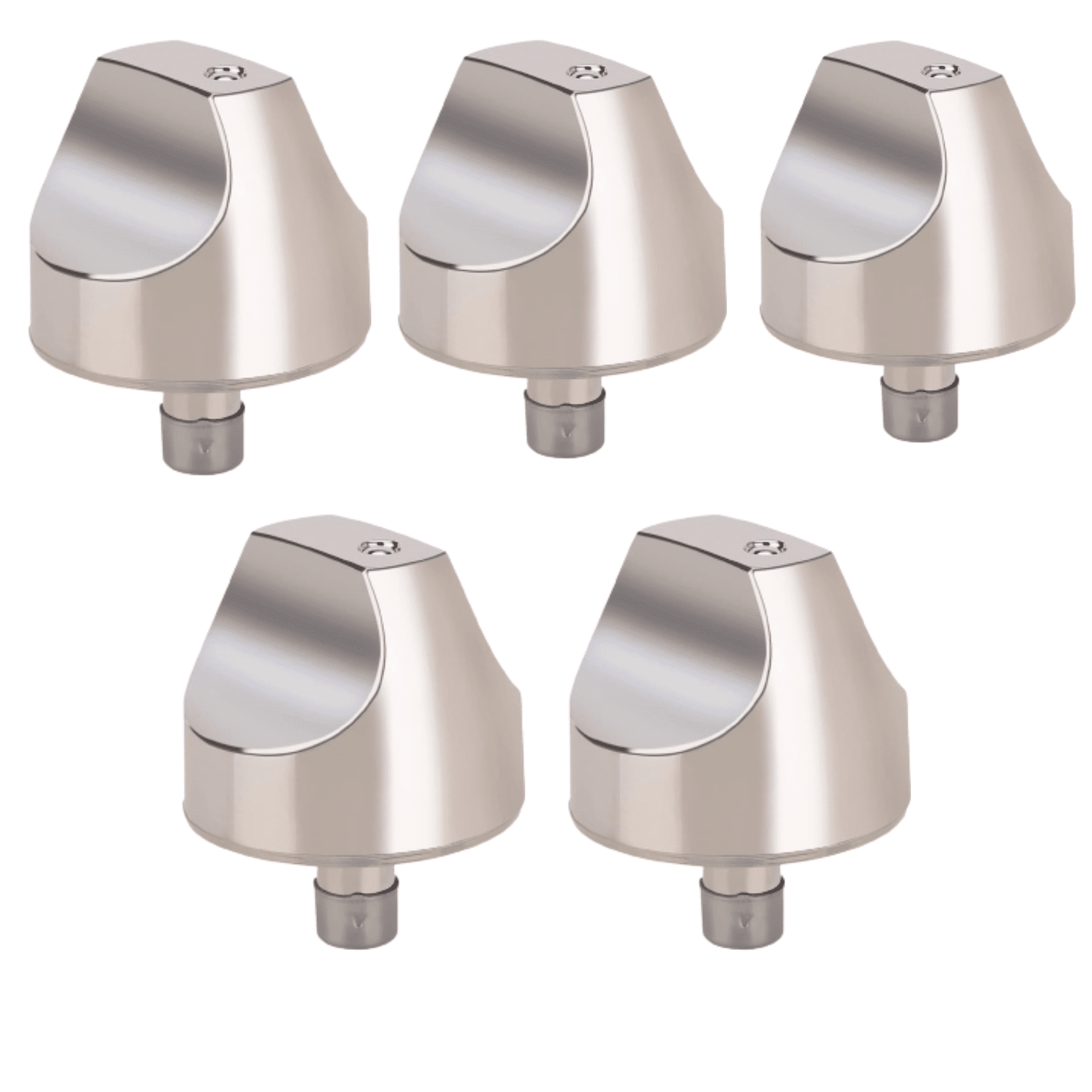 Scaroo WB03T10329 Range Burner Knob Compatible With GE With 4920893 5-Pack