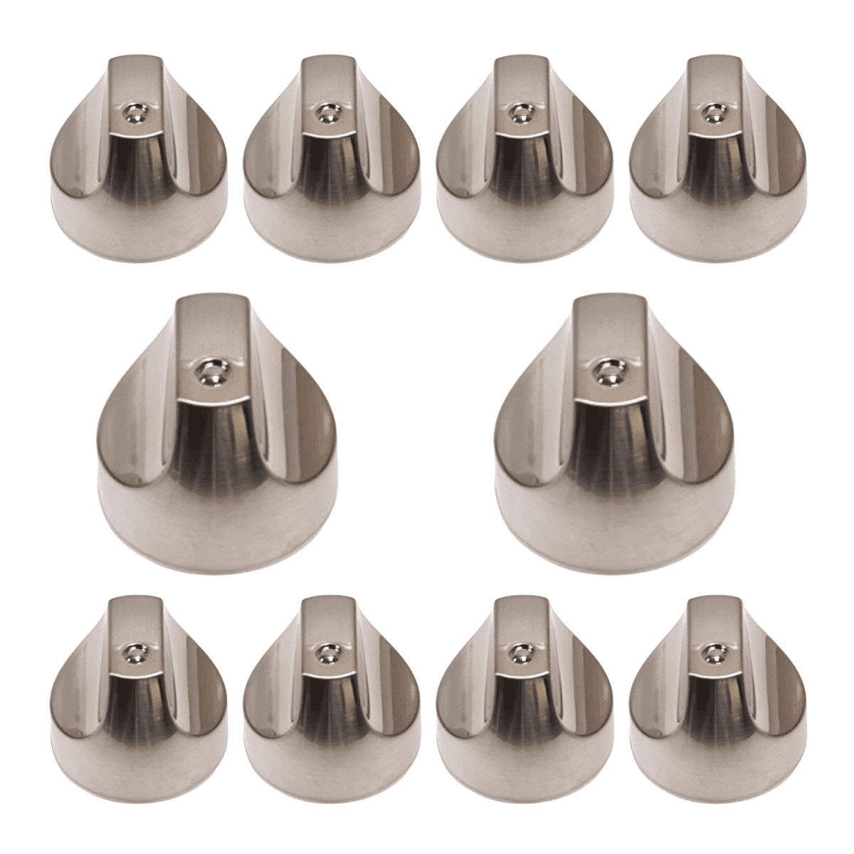 Scaroo WB03X25889 Range Cooktop Knob,GE CGP350SET1SS WB03T10329 10-Pack