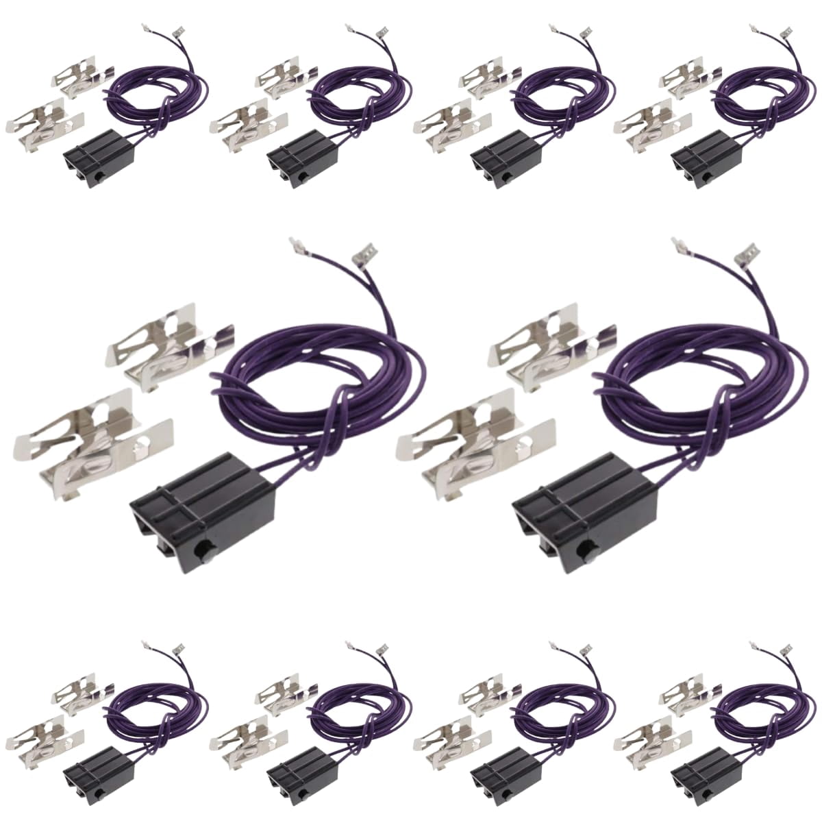 Scaroo WB17T10006 Burner Terminal Block Kit Fit For GE WB17X10007 10-PACK