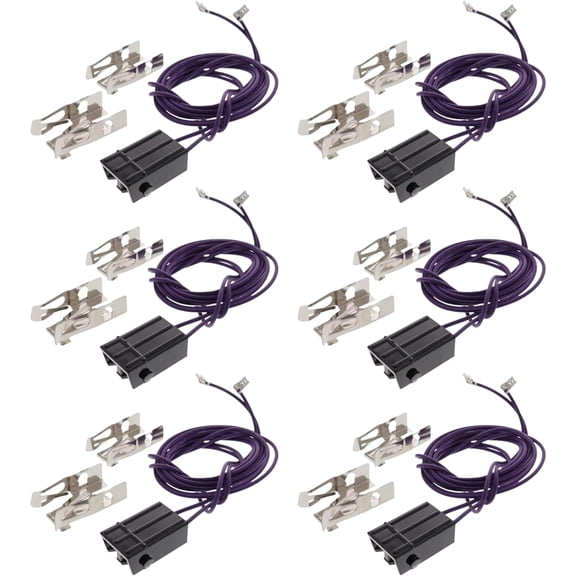 Scaroo WB17T10006 Stove Terminal Block Kit Replacement GE WB17X10007 6-Pack