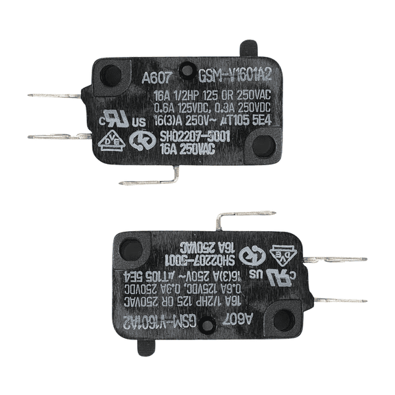 Scaroo WB24X10103 Microwave Door Switch Compatible with SZM-V16-FA-61, WB24X0401, 946606 2-PACK