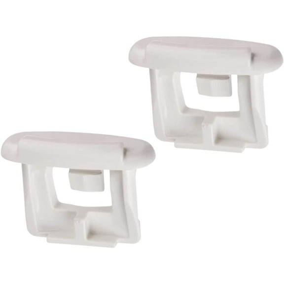 Scaroo WD12X10304 Dishwasher Upper Rack Slide End Cap for Kenmore 2-Pack