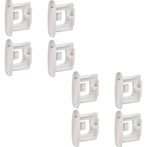 Scaroo WD12X10304 Dishwasher Upper Rack Slide End Cap for Kenmore 8-Pack