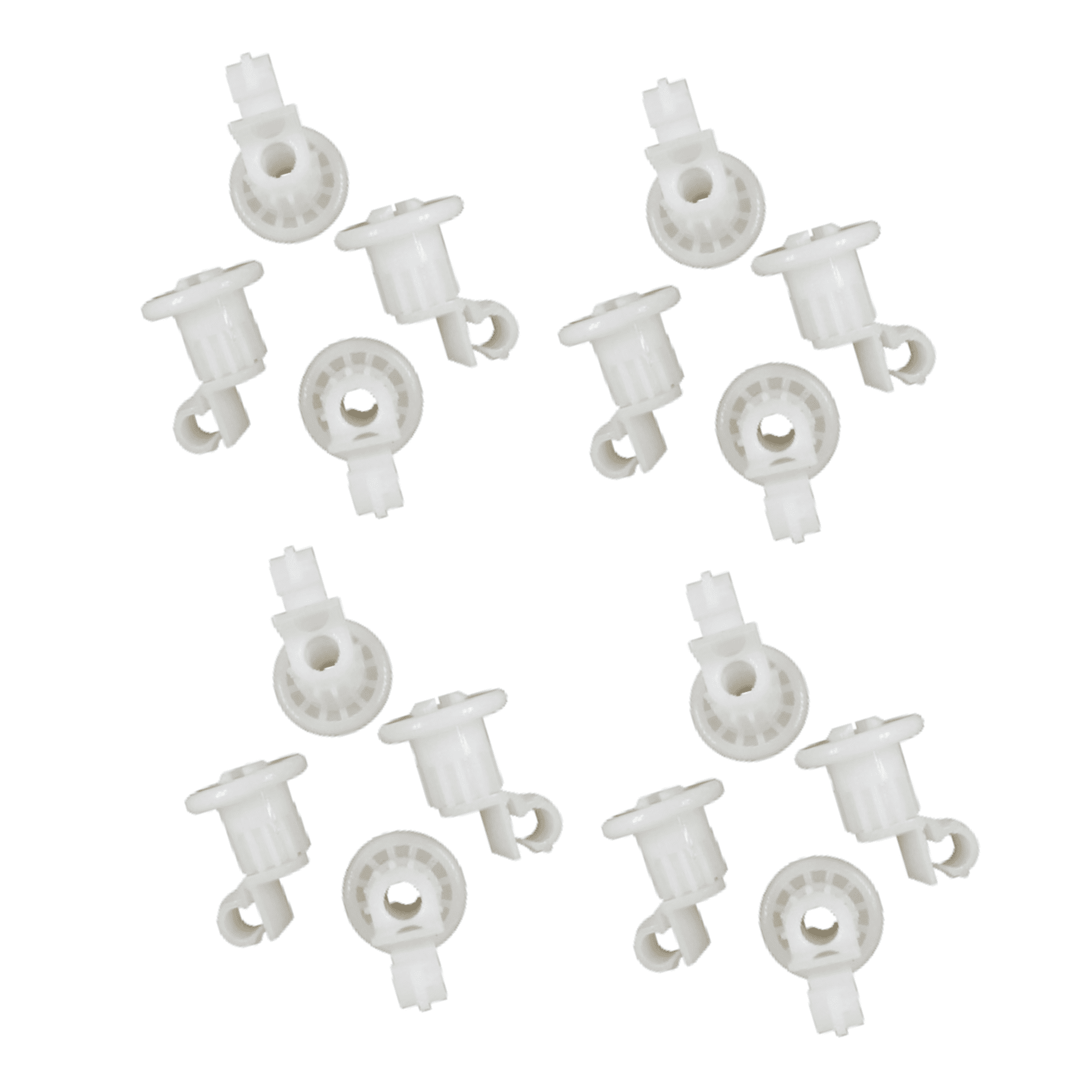 Scaroo WD12X10327 GE Dishwasher Rack Roller Kit (4-Set) 4-Pack