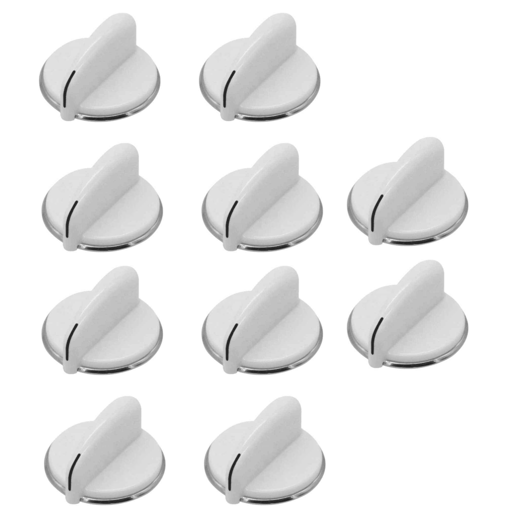 Scaroo WE01X20378 Control Knob Compatible with GE Replace AP5806667 10-Pack