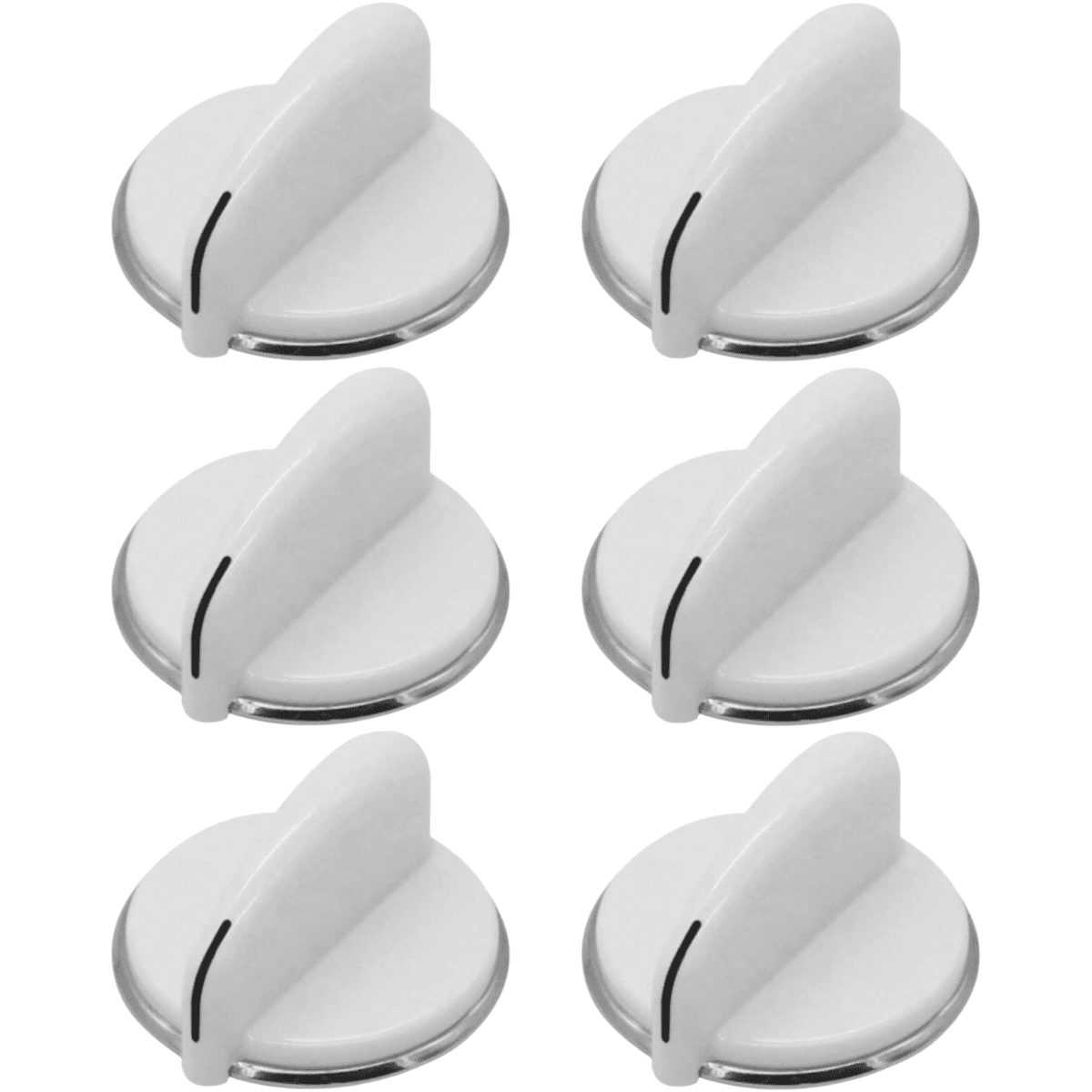 Scaroo WE01X20378 Control Knob Compatible with GE Replaces AP5806667 6-PACK