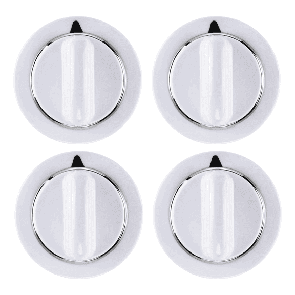 Scaroo WE1M654 Control Knob Compatible with GE Replaces 1264290, AH1482197 4-Pack