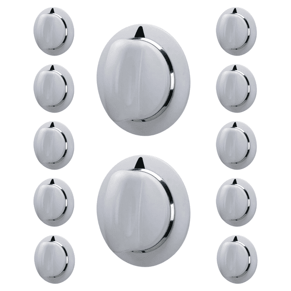Scaroo WE1M654 Dryer Timer Knob White for Hotpoint GE Dryer 12-Pack