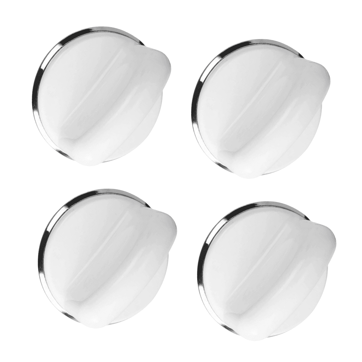 Scaroo WH01X10310 Dryer Control Panel Knob white Compatible GE AP3994965 4-Pack