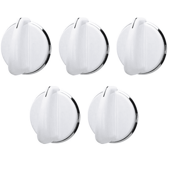 Scaroo WH01X10460 Control Knob Compatible with GE Replace AP5806667 5-PACK