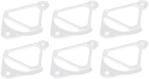 Scaroo WH16X513 General Electric Drain Hose Clip New 6 Pack