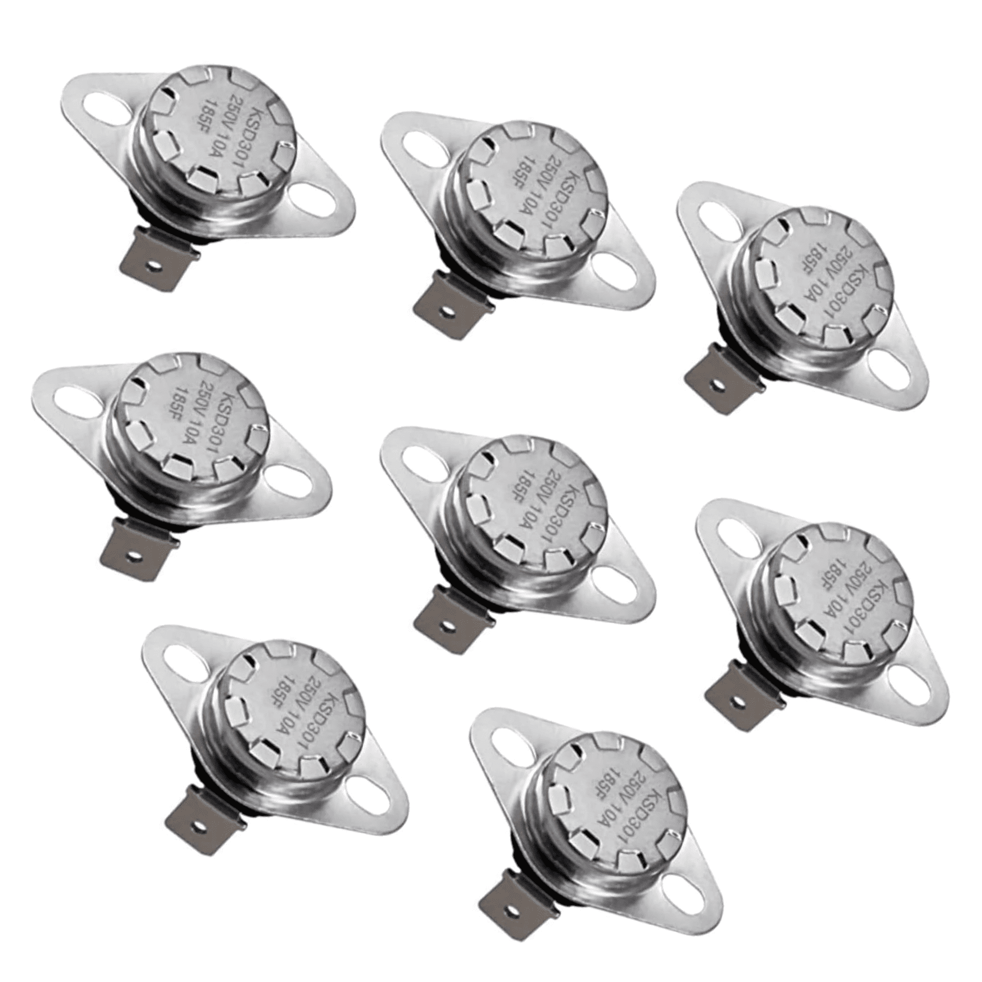 Scaroo WP35001087 Dryer Thermal Fuse Compatible Samsung 14218937 8-Pack