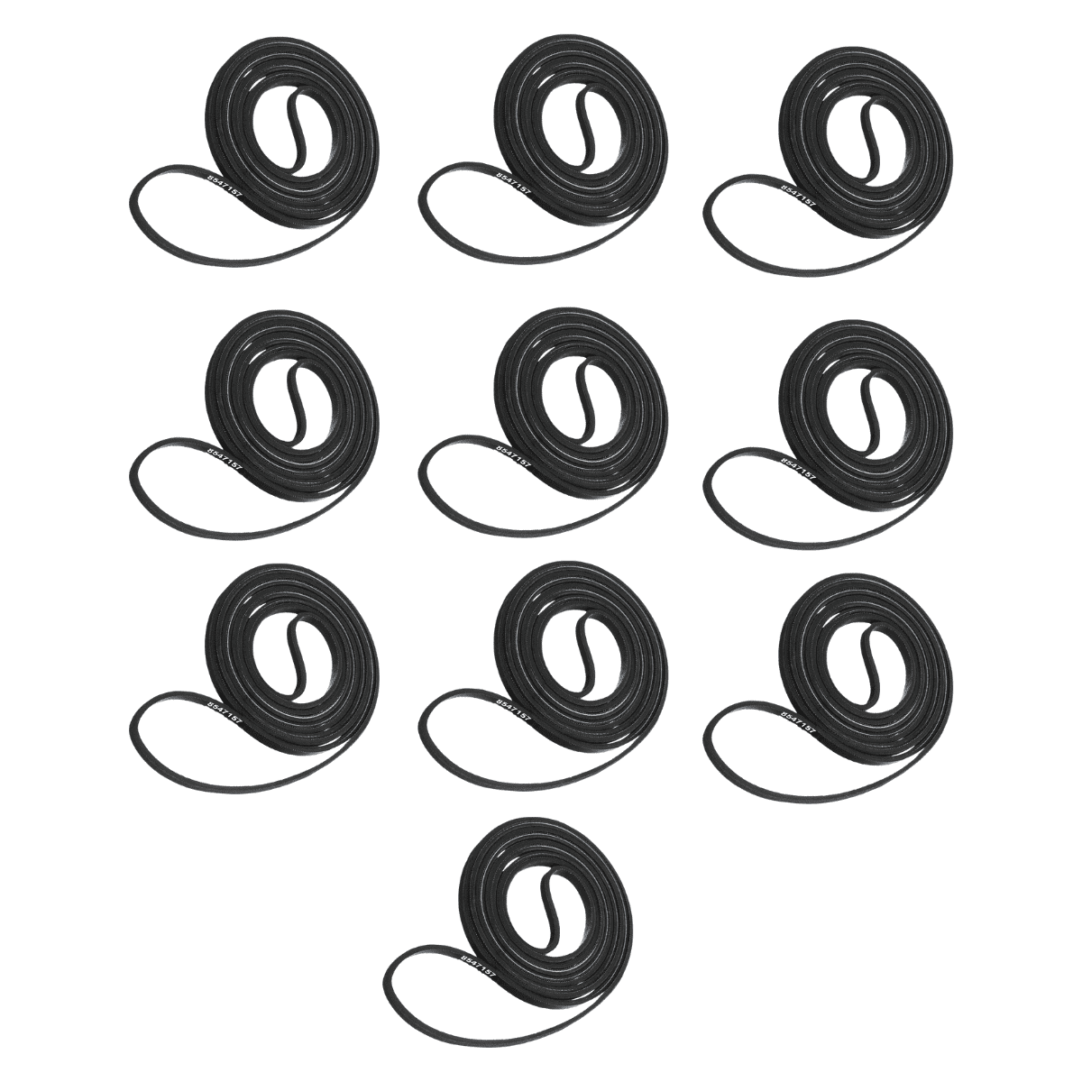 Scaroo WP8547157 Dryer Drive Belt for Whirlpool Maytag AP6013152, PS11746374 10-PACK