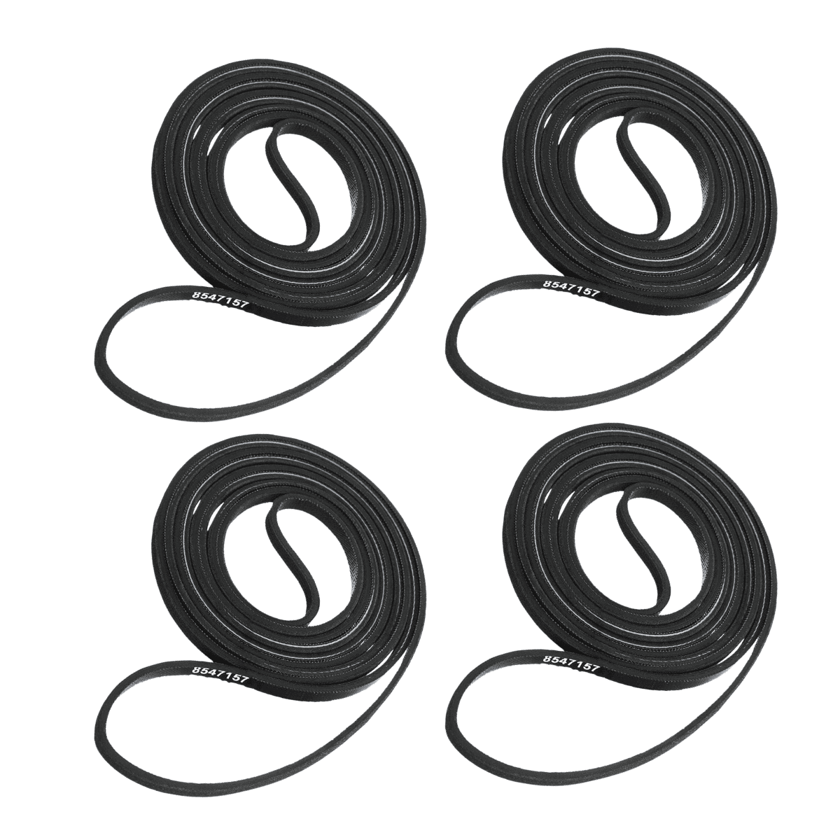 Scaroo WP8547157 Dryer Drive Belt for Whirlpool Maytag AP6013152, PS11746374 4-Pack