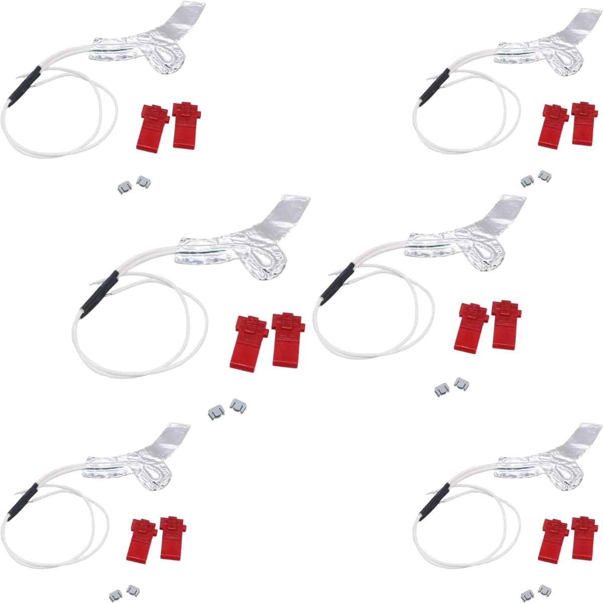 Scaroo WR49X10173 Refrigerator Dispenser Water Tube Heater General 6-PACK