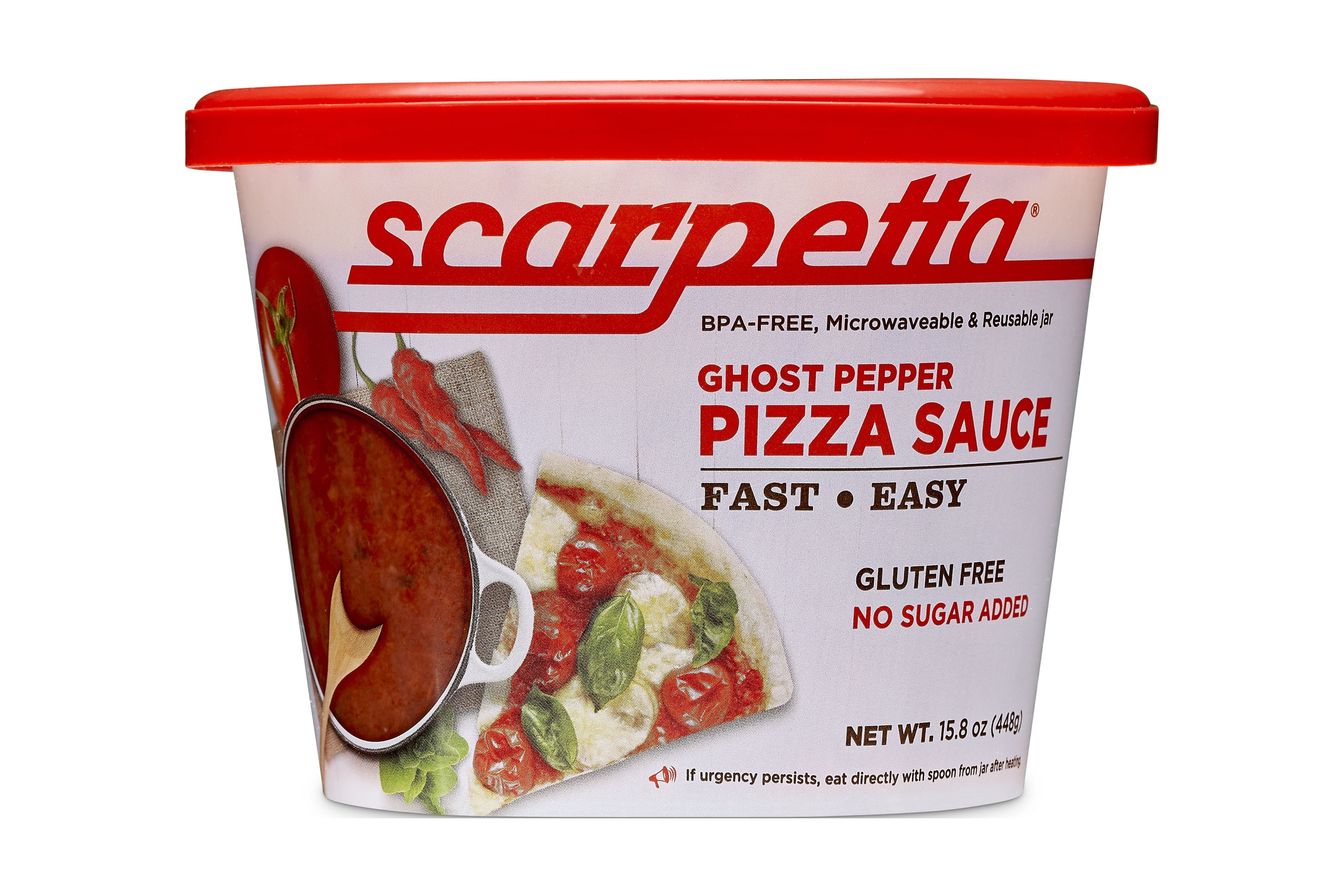 Scarpetta Ghost Pepper Pizza Sauce, 15.8 oz