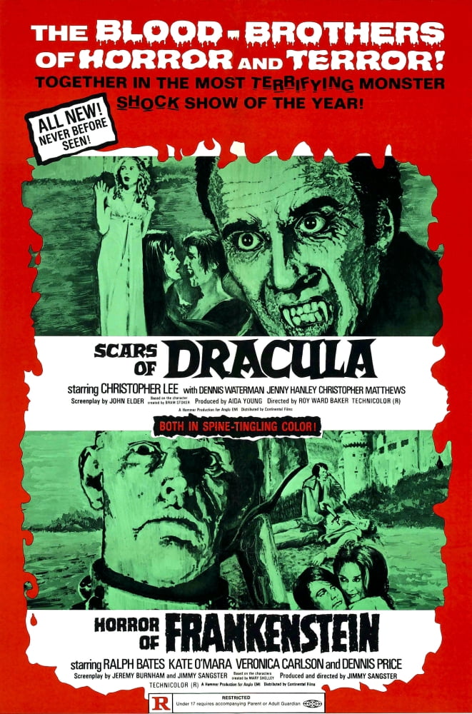 Scars Of Dracula Canvas Art - (24 x 36)