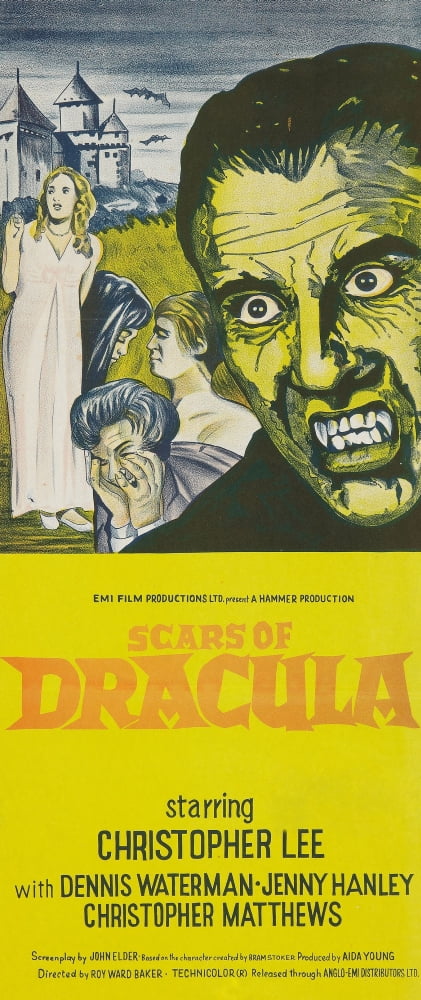 Scars Of Dracula Canvas Art - (24 x 36)