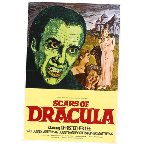 Scars Of Dracula Movie Poster 11inx17in Mini Poster 11x17 poster