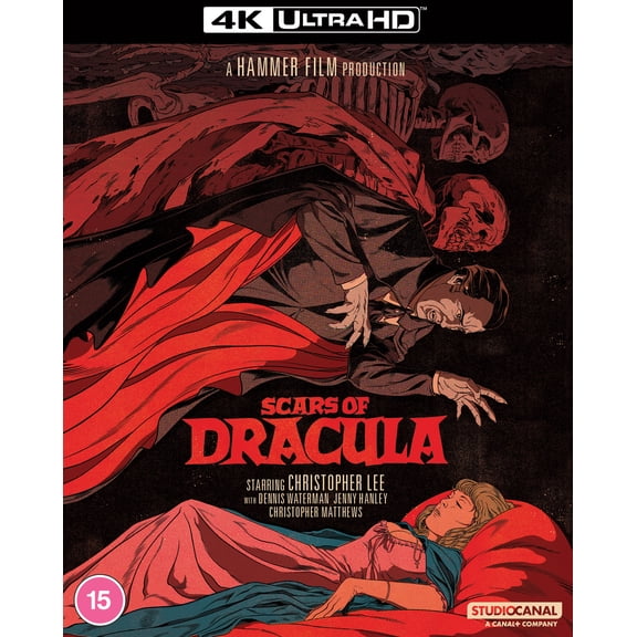 Scars of Dracula (4K Ultra HD) Anouska Hempel Bob Todd Michael Gwynn Christopher Matthews