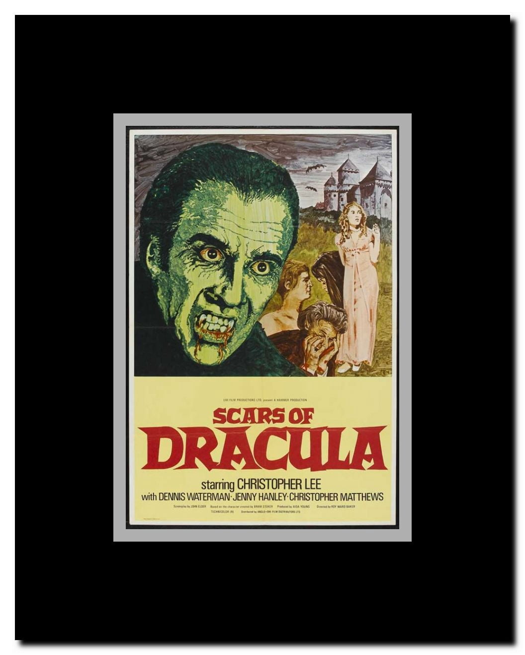 Scars of Dracula Framed Movie Poster