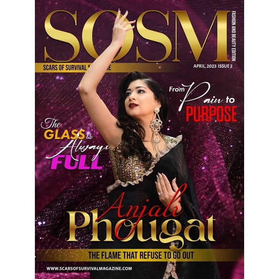 Scars of Survival Magazine April 2023 Issue 2 "The Flame That Refuse To Go Out"