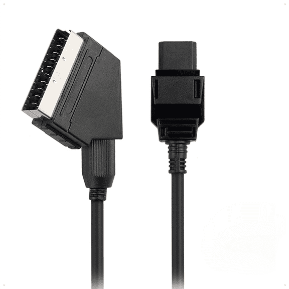 Scart Cable RGB AV Audio Video Cable Connection Line Fit for NES Game Console Lead Peritel