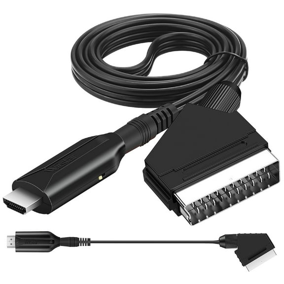 Scart To HDMI Converter Audio Video Adapter for HDTV/DVD/Set-top Box/PS3/PAL/NTSC TAPDRA Spare Part