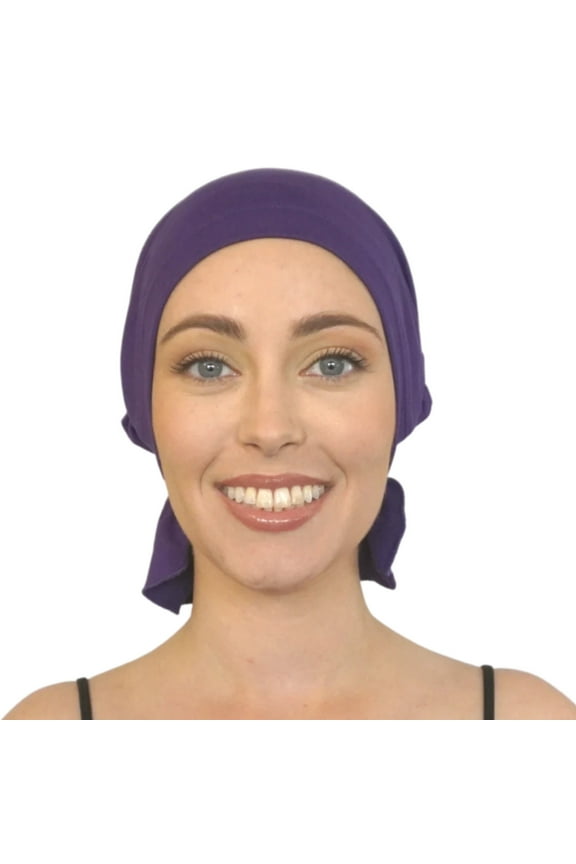 Scarves - Chemo Beanies - Violet
