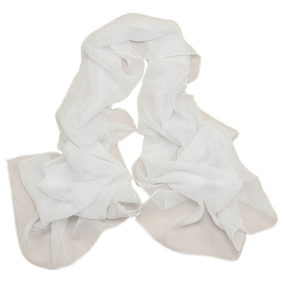 Scarves for Women Lightweight! Yigetop Womens Solid Color Chiffon Silk Scarf Candy Color Scarf Head Scarf C One Size