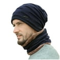 thumbnail image 1 of Scarves for Women Winter Scarf Men's Winter Knitted Windproof Hood Scarf Coif Winter Knit Hat Warm Hats for Men, 1 of 9