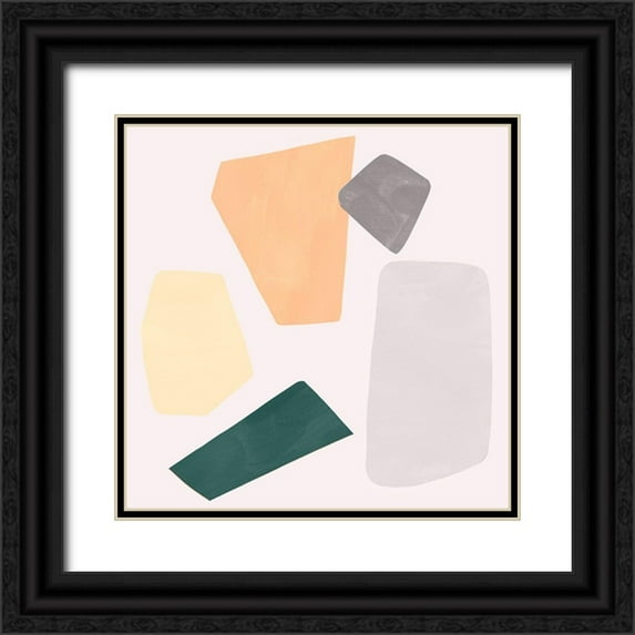 Scarvey, Emma 12x12 Black Ornate Wood Framed with Double Matting Museum Art Print Titled - Curio IV