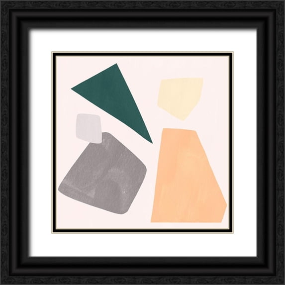 Scarvey, Emma 12x12 Black Ornate Wood Framed with Double Matting Museum Art Print Titled - Curio I