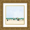 thumbnail image 1 of Scarvey, Emma 12x12 Gold Ornate Wood Framed with Double Matting Museum Art Print Titled - Family Vacation I, 1 of 4