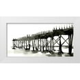 thumbnail image 1 of Scarvey, Emma 14x9 White Modern Wood Framed Museum Art Print Titled - Serene Pier II, 1 of 4