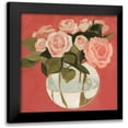 thumbnail image 1 of Scarvey, Emma 15x15 Black Modern Framed Museum Art Print Titled - Bright Blooms I, 1 of 5