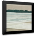 thumbnail image 1 of Scarvey, Emma 15x15 Black Modern Framed Museum Art Print Titled - Coastal Lines IV, 1 of 5