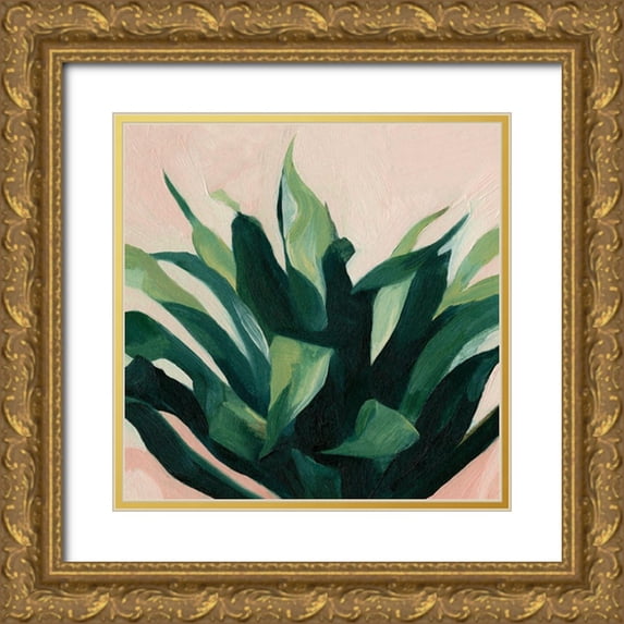 Scarvey, Emma 15x15 Gold Ornate Wood Framed with Double Matting Museum Art Print Titled - Chinese Cutlass III