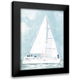 thumbnail image 1 of Scarvey, Emma 15x18 Black Modern Framed Museum Art Print Titled - Soft Sailboat I, 1 of 5