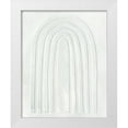 thumbnail image 1 of Scarvey, Emma 15x18 White Modern Wood Framed Museum Art Print Titled - Arcobaleno Bianco II, 1 of 4