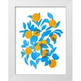 thumbnail image 1 of Scarvey, Emma 19x24 White Modern Wood Framed Museum Art Print Titled - Bright Tangerines II, 1 of 4